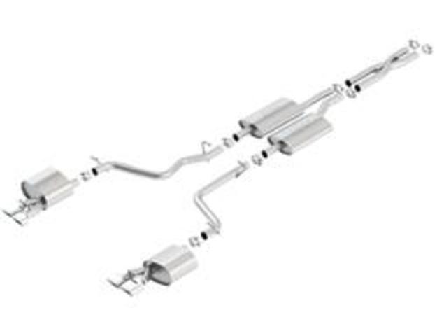 Borla S-Type Cat-Back Exhaust System 11-14 Dodge Challenger 3.6L - Click Image to Close